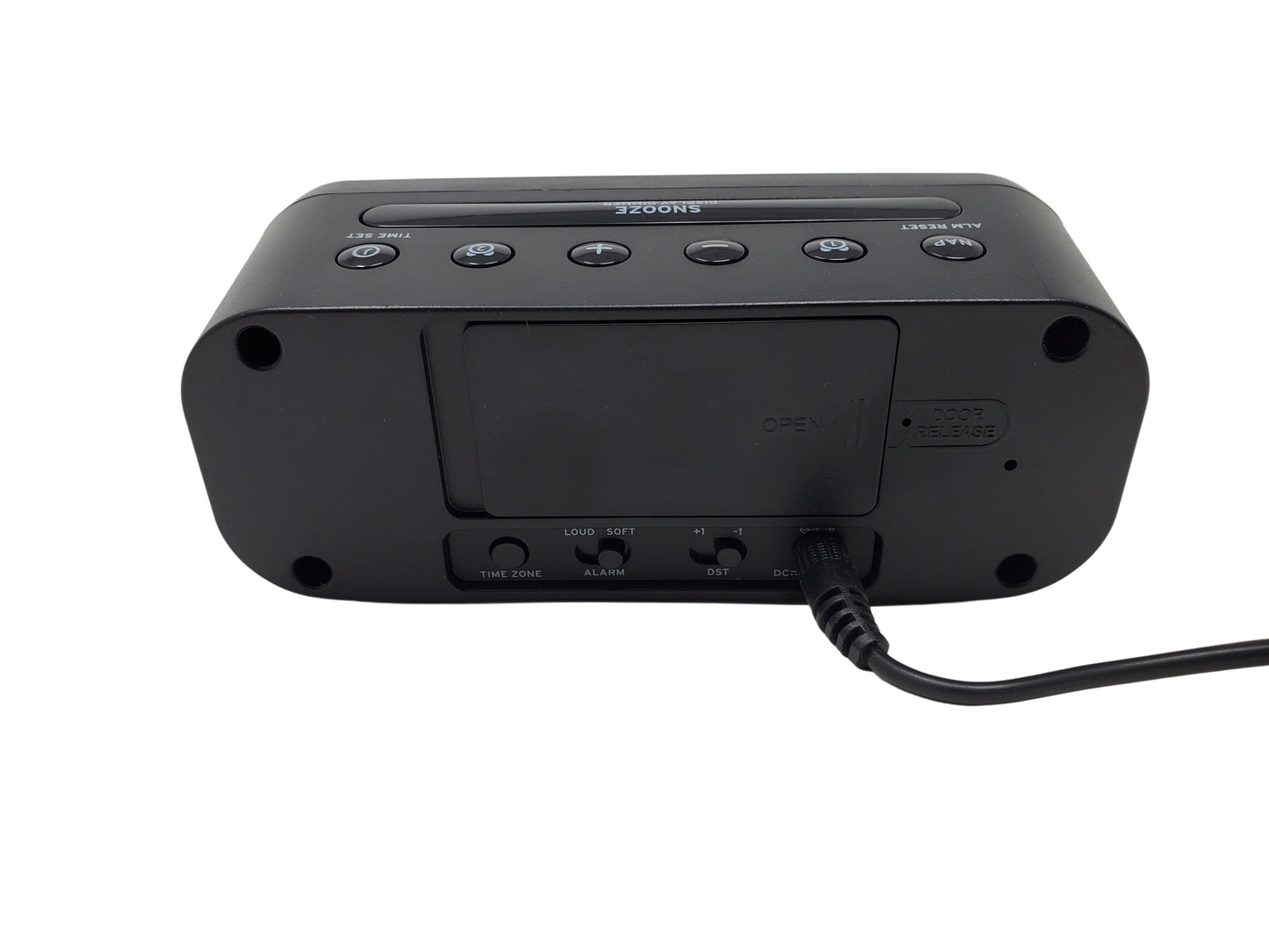 4K UHD P2P Alarm Bedside Clock Wifi Camera with Dual Cameras