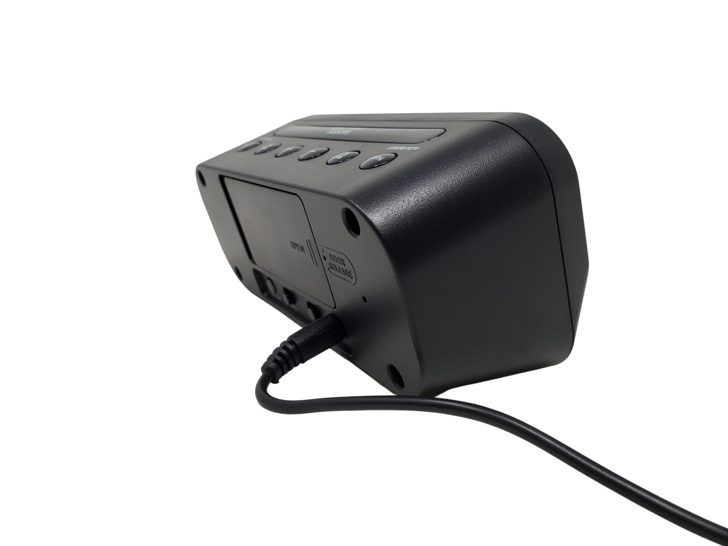 4K UHD P2P Alarm Bedside Clock Wifi Camera with Dual Cameras