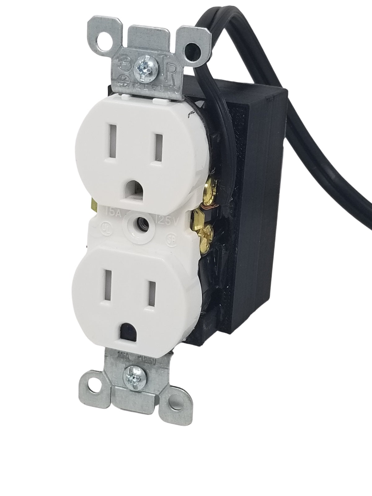 4K UHD Smart Wall Outlet WiFi Camera | Hardwired Security Monitor with Motion Alerts