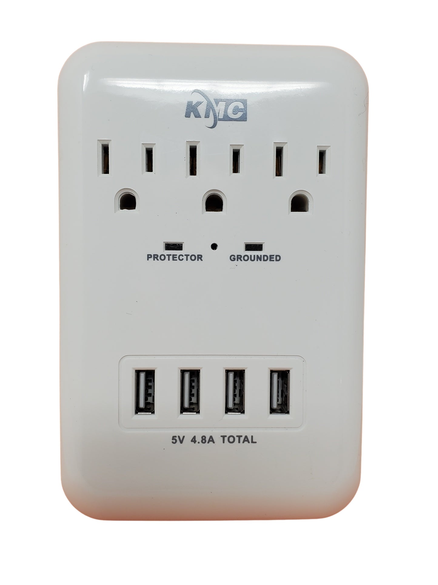 UHD 4k WiFI P2P White Surge Protector Outlet Tap USB Charger Camera