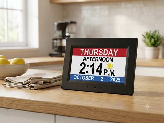 Dementia Clock Disguised Nanny Camera