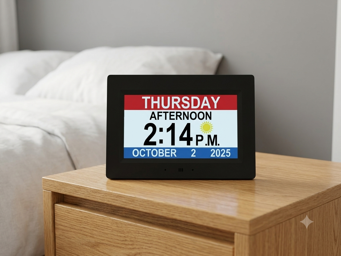 Dementia Clock Disguised Nanny Camera