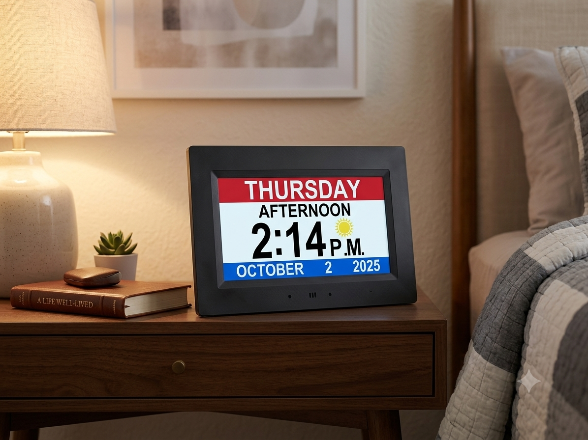 Dementia Clock Disguised Nanny Camera