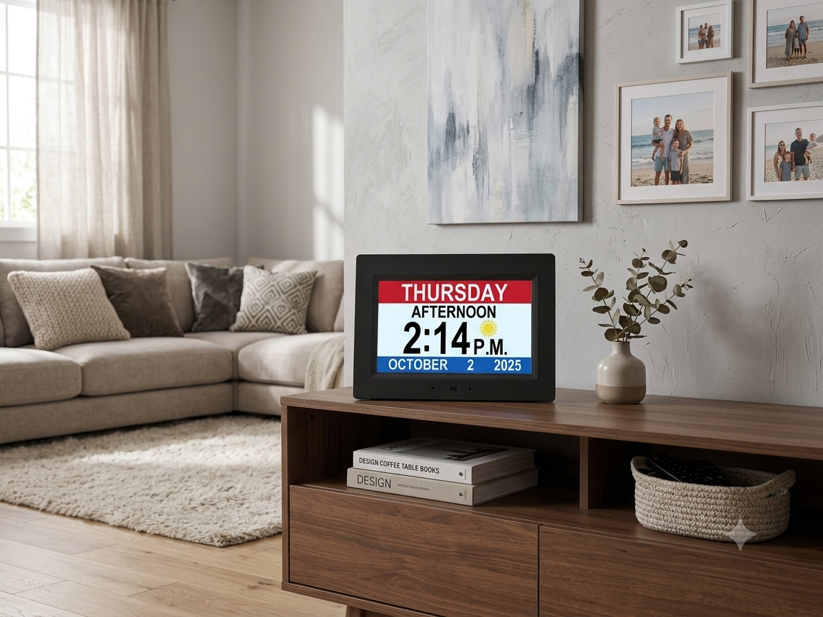 Dementia Clock Disguised Nanny Camera