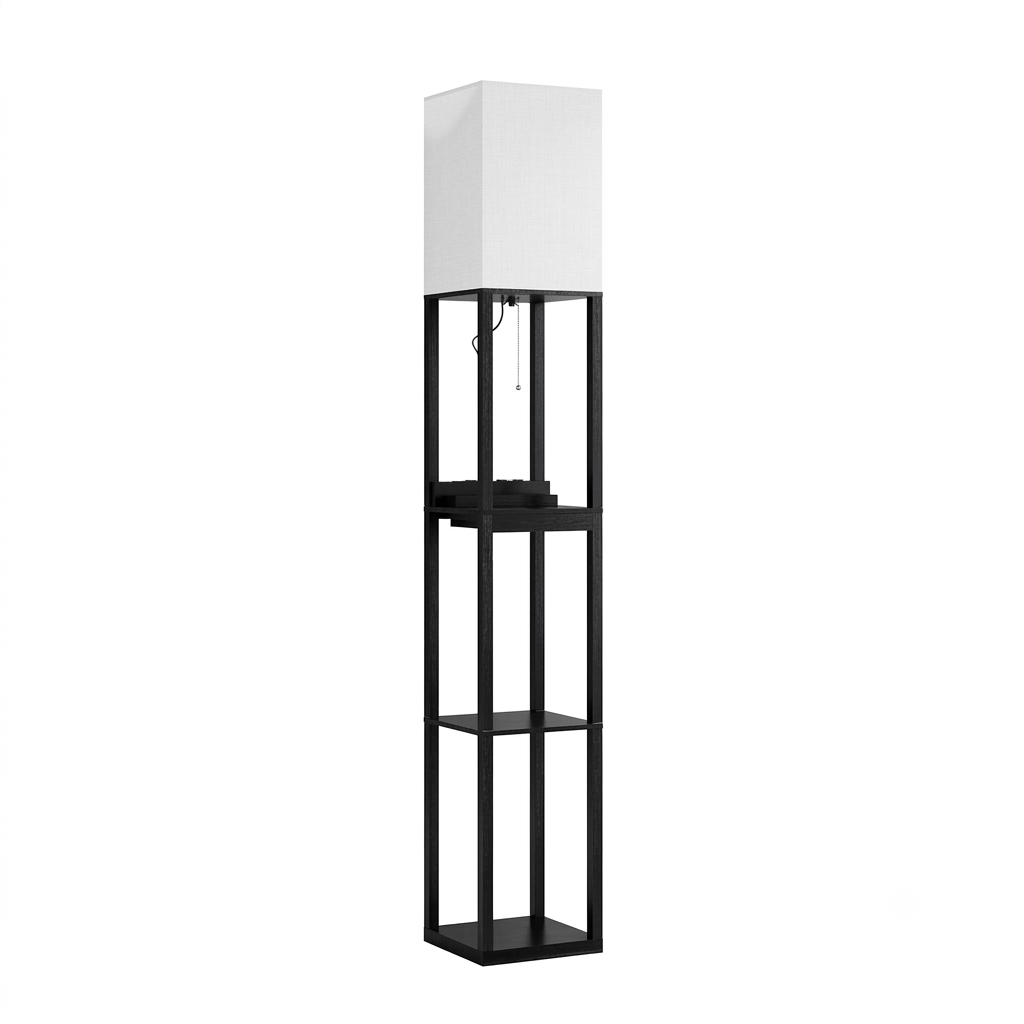 Ultra-HD 4K Smart Surveillance Floor Lamp – Sleek Ambient Light & Live Wireless Security Hub