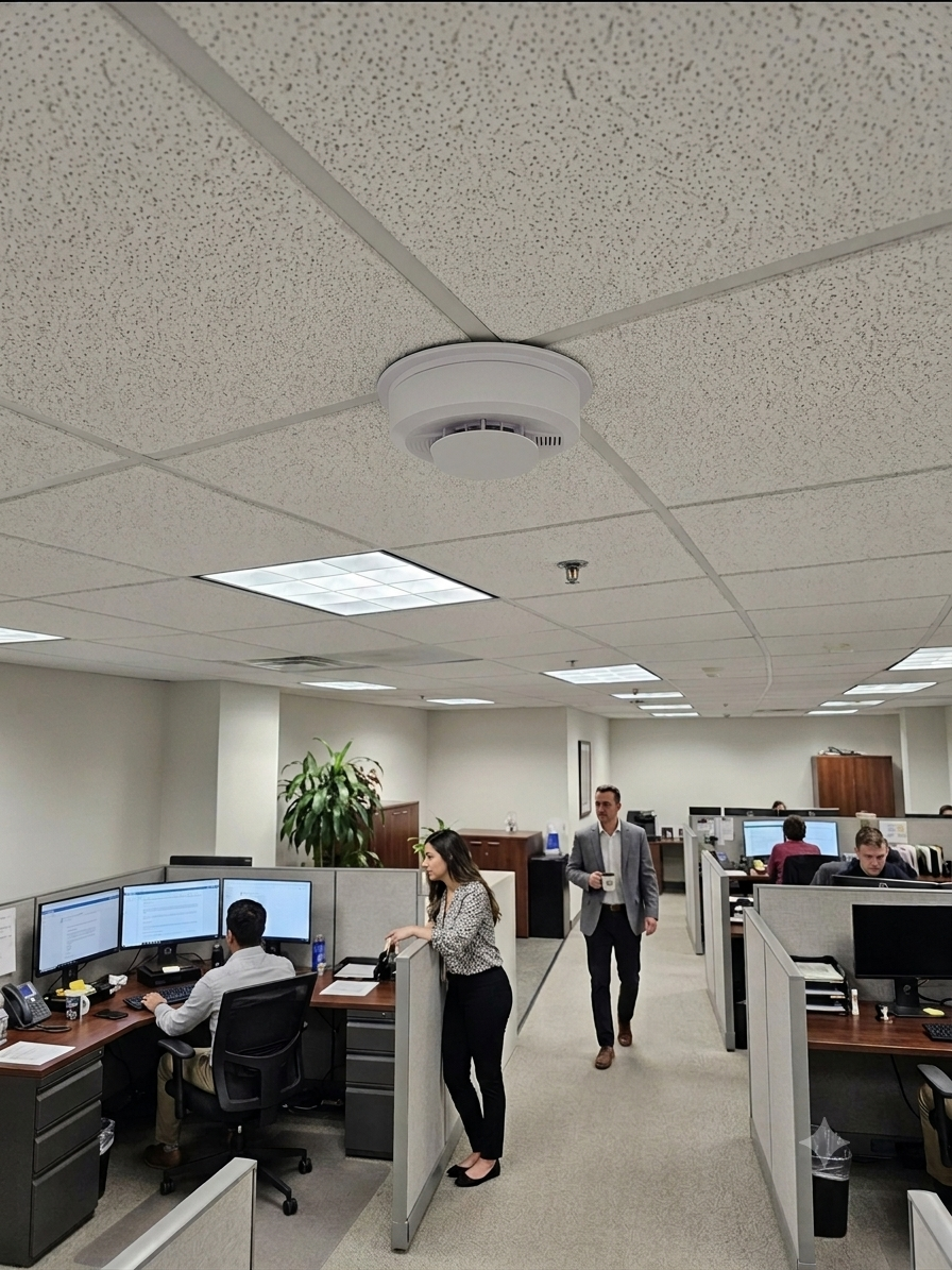 WiFi-SAR20 Unobtrusive Ceiling Security Camera with 4G Compatiable Wi-Fi & Live Video