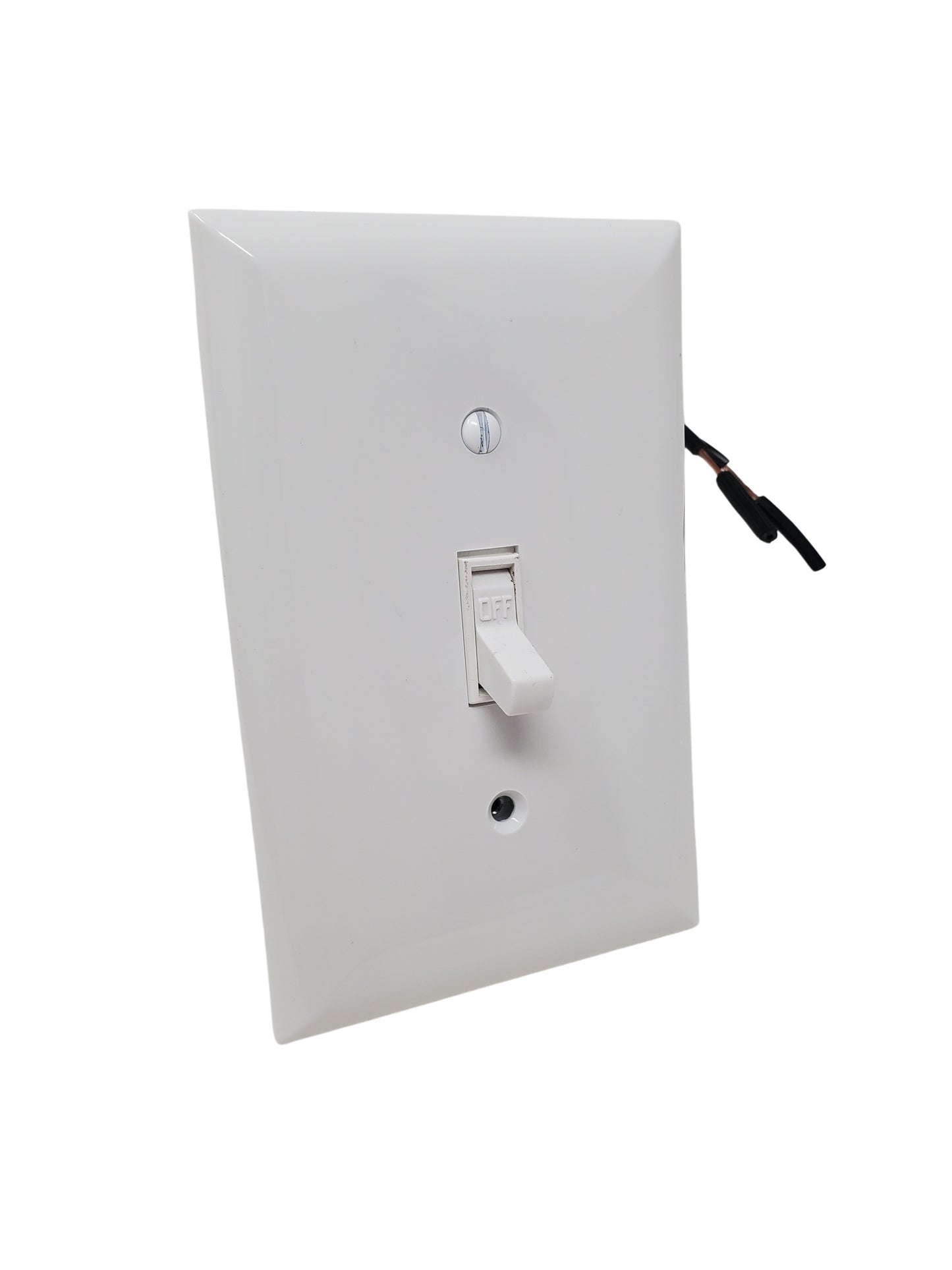 4K Wireless Smart Home Security Wall Switch – Integrated WiFi Video Camera, Motion Detection, Smartphone App Remote View, Supports 128GB Micro-SD
