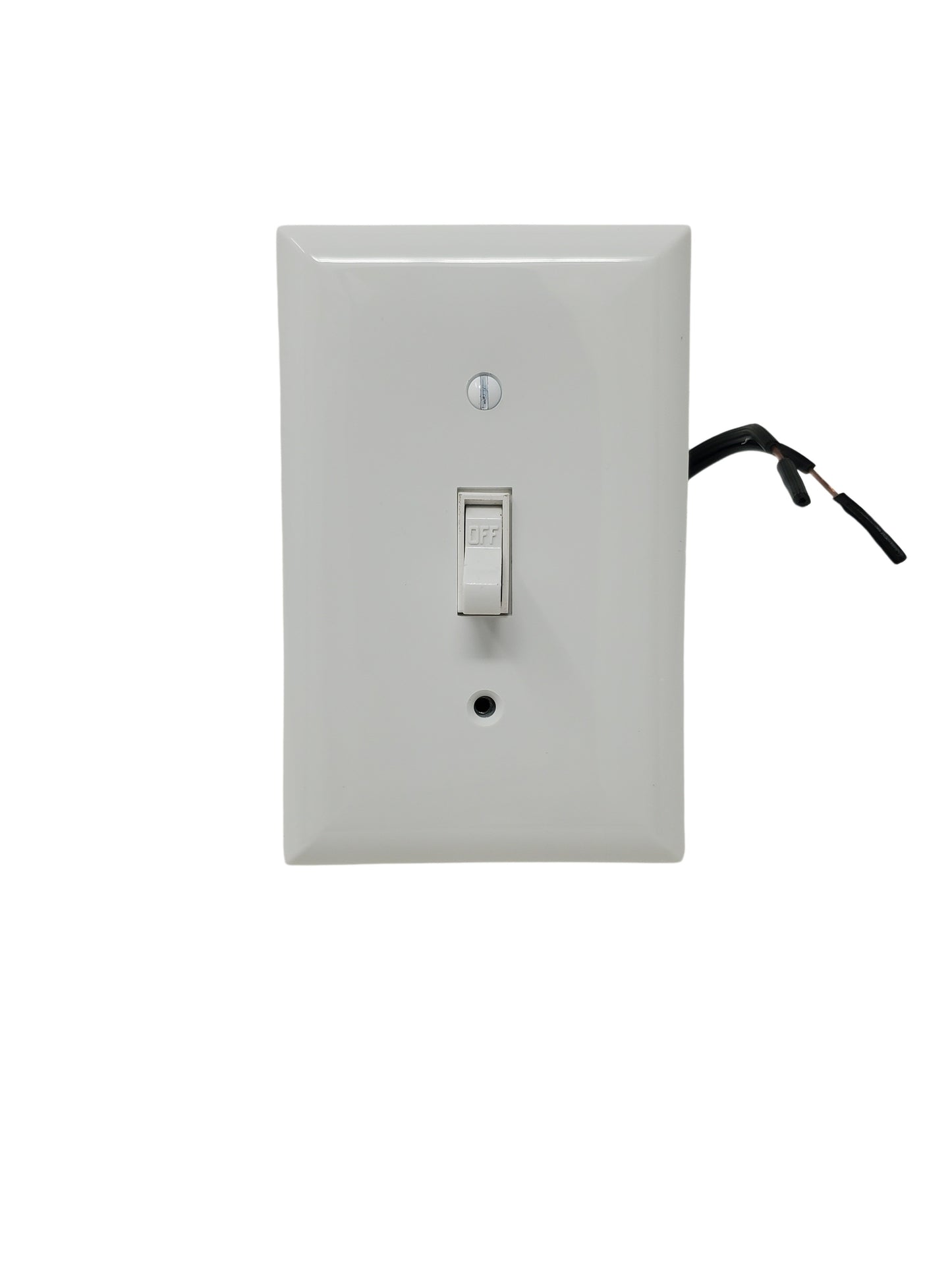 4K Wireless Smart Home Security Wall Switch – Integrated WiFi Video Camera, Motion Detection, Smartphone App Remote View, Supports 128GB Micro-SD