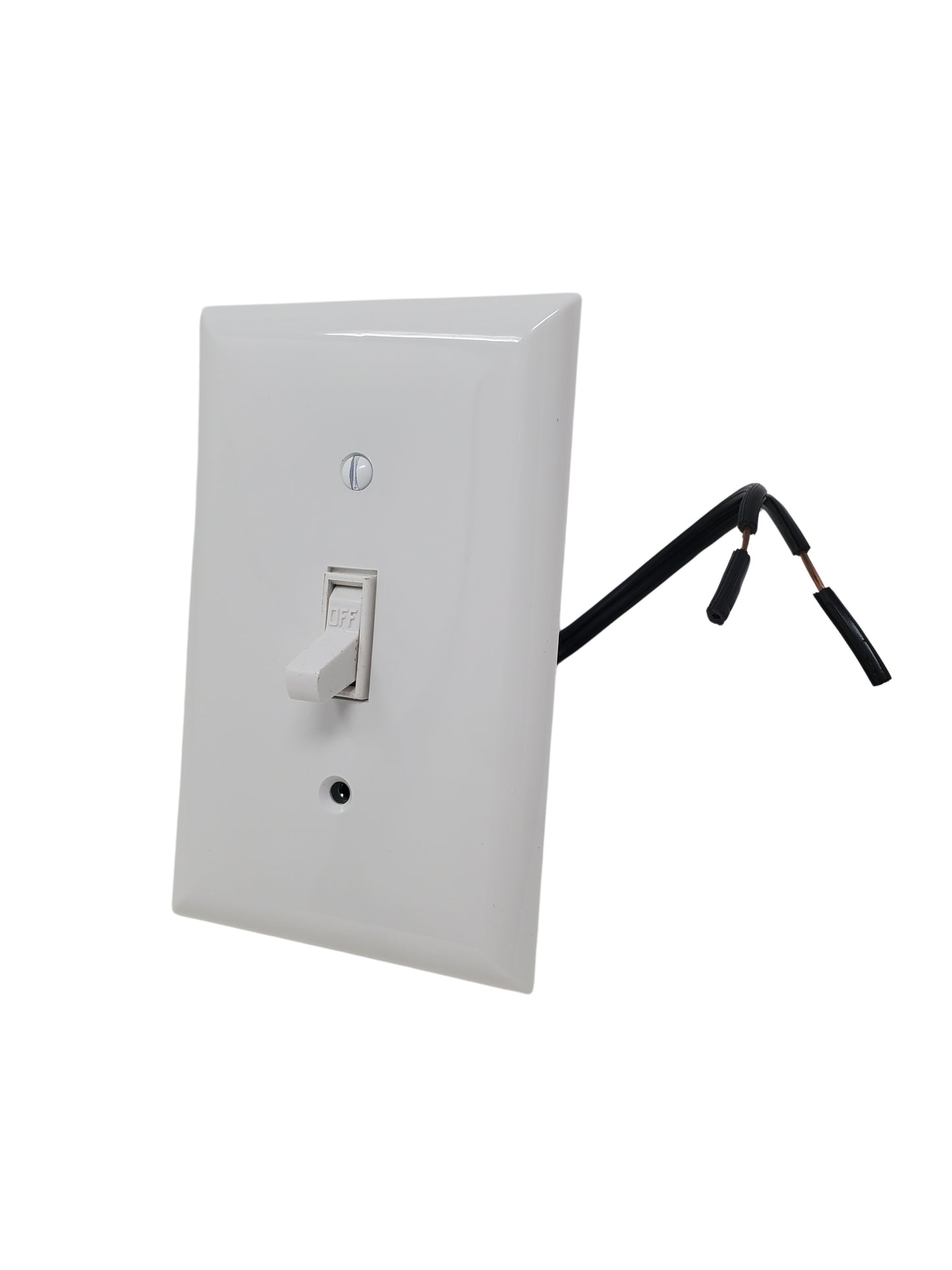 4K Wireless Smart Home Security Wall Switch – Integrated WiFi Video Camera, Motion Detection, Smartphone App Remote View, Supports 128GB Micro-SD
