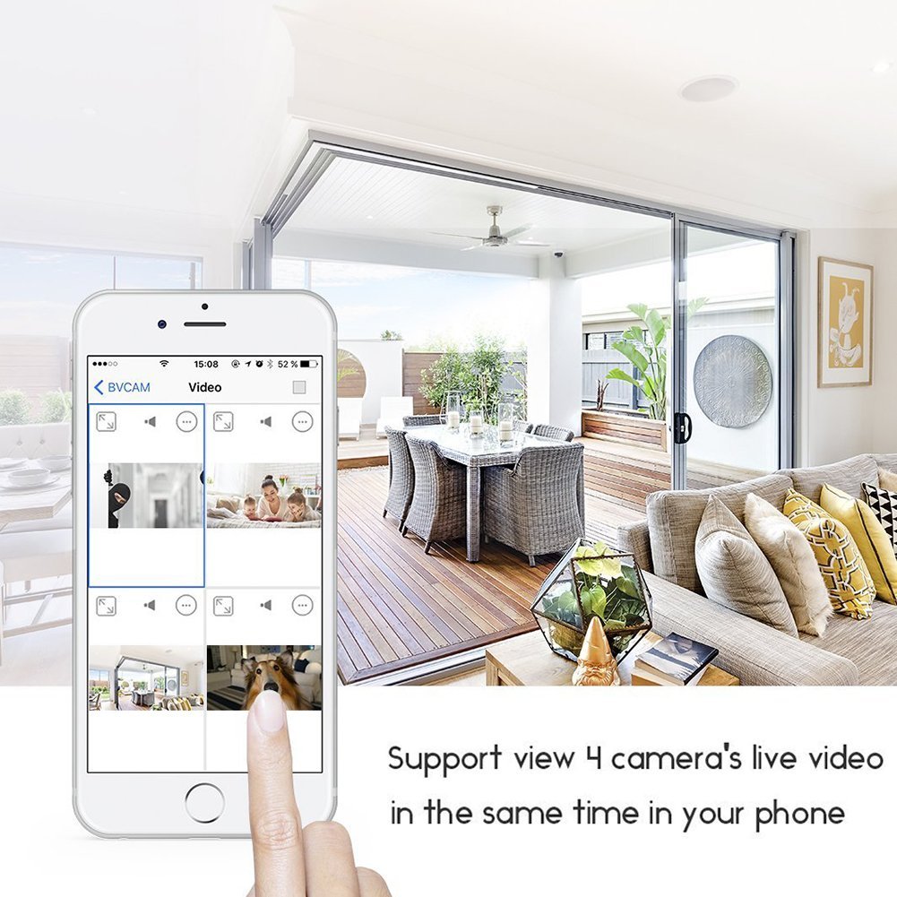 4k UHD P2P Faux C02 Detector Security Camera