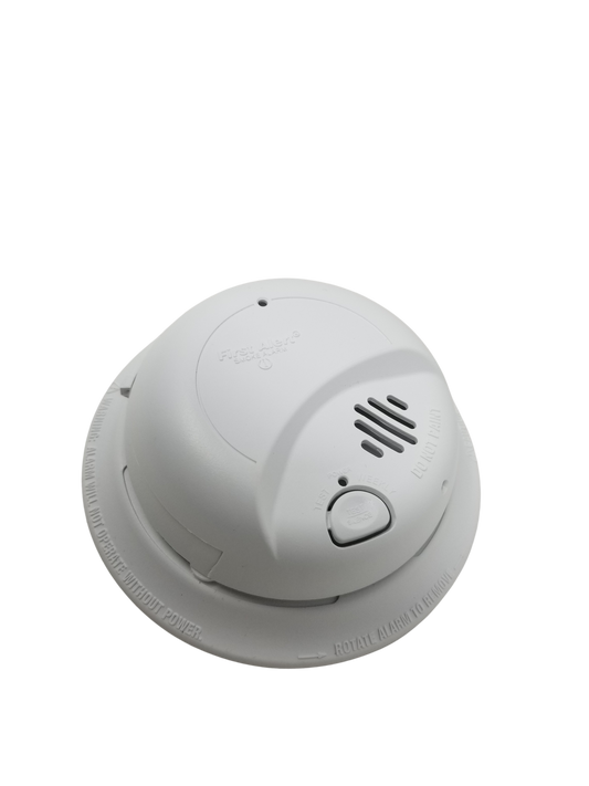 UHD 4k Hardwired WiFi Smoke Detector Camera with Nightvision Down View