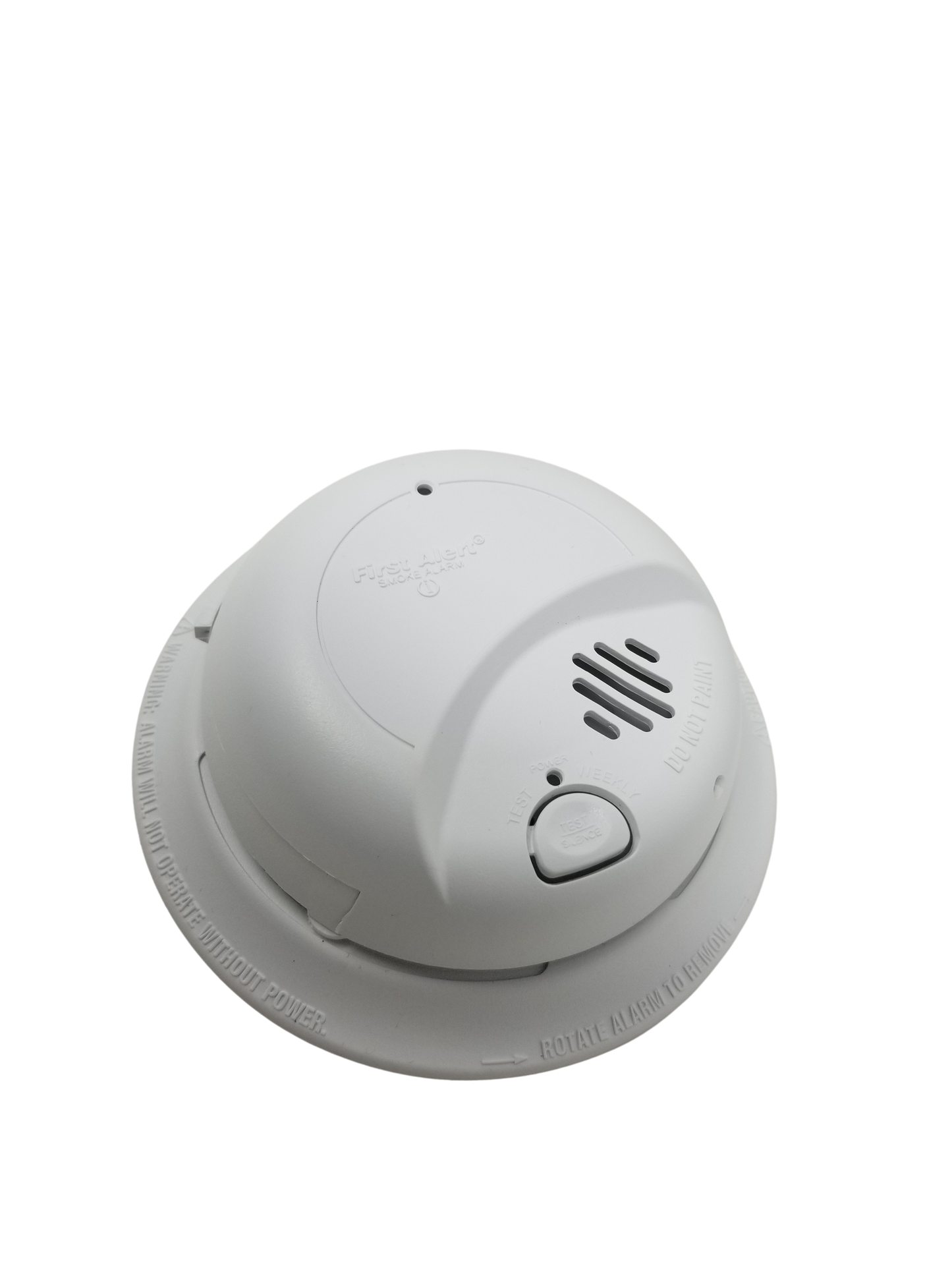 4K UHD P2P Smoke Detector  Hard Wired Wifi Dual Camera