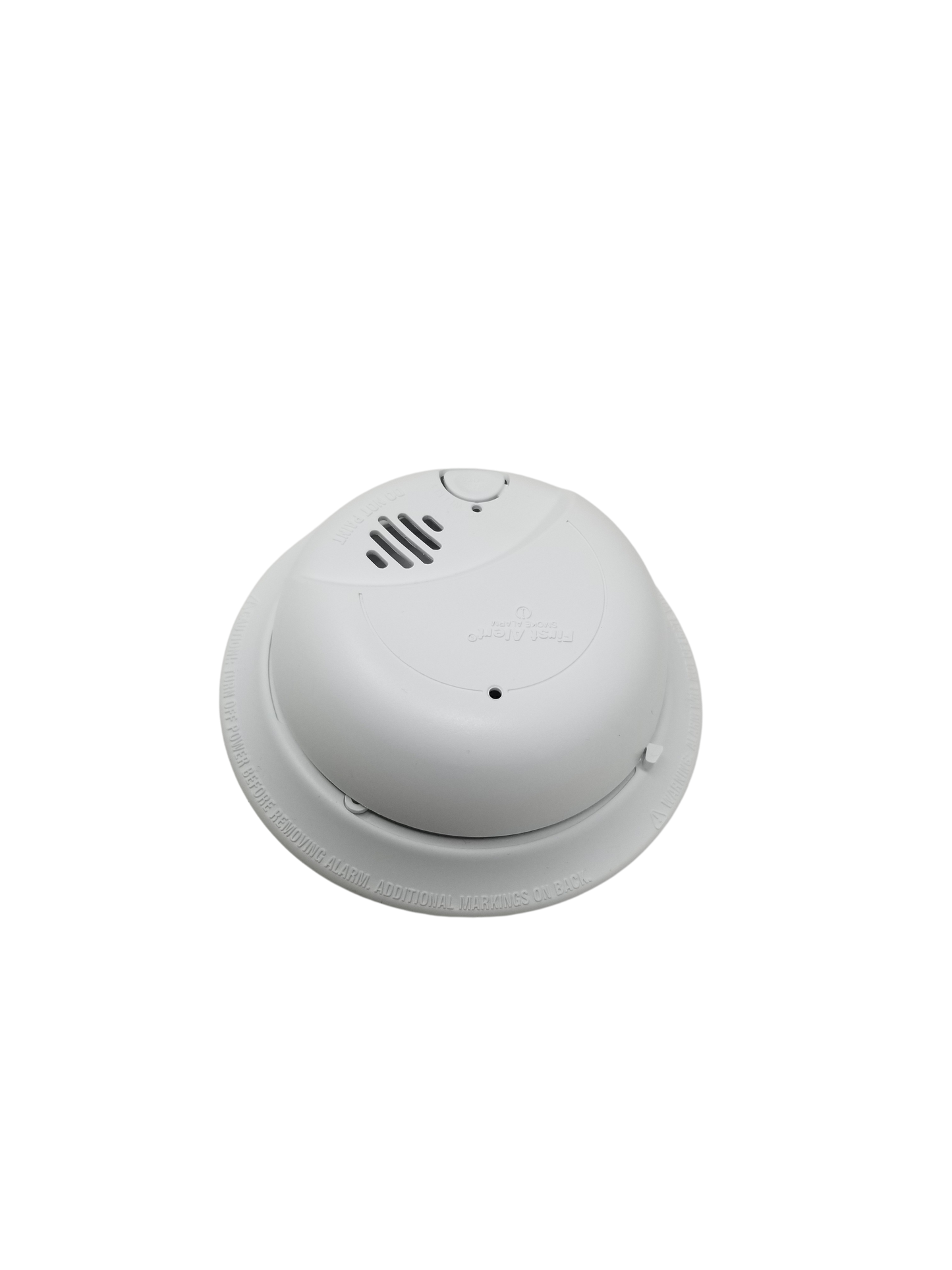 UHD 4k Hardwired WiFi Smoke Detector Camera with Nightvision Down View
