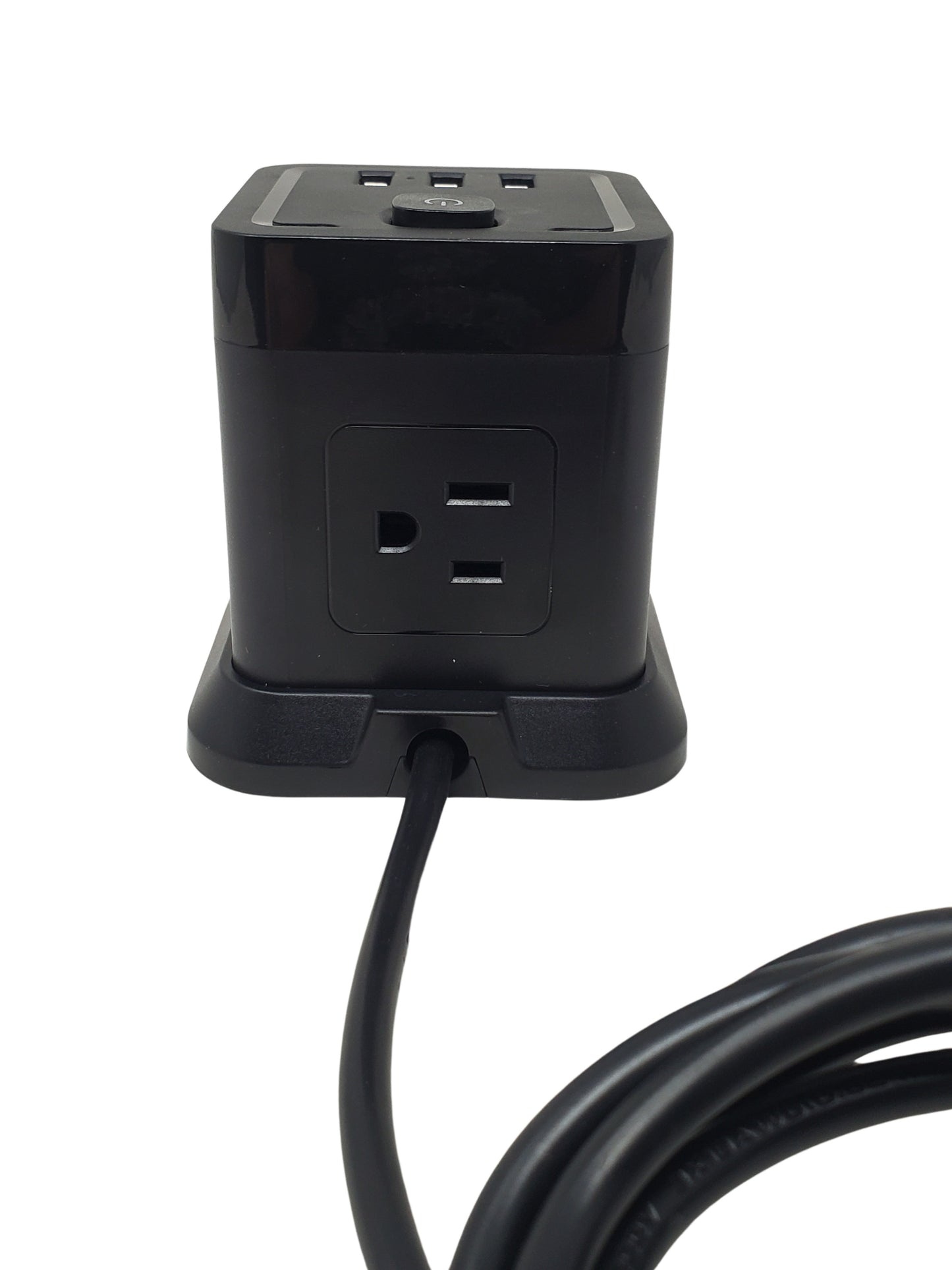 UHD 4k WiFI P2P Desktop Black Surge Protector Outlet Tap USB Charger Camera