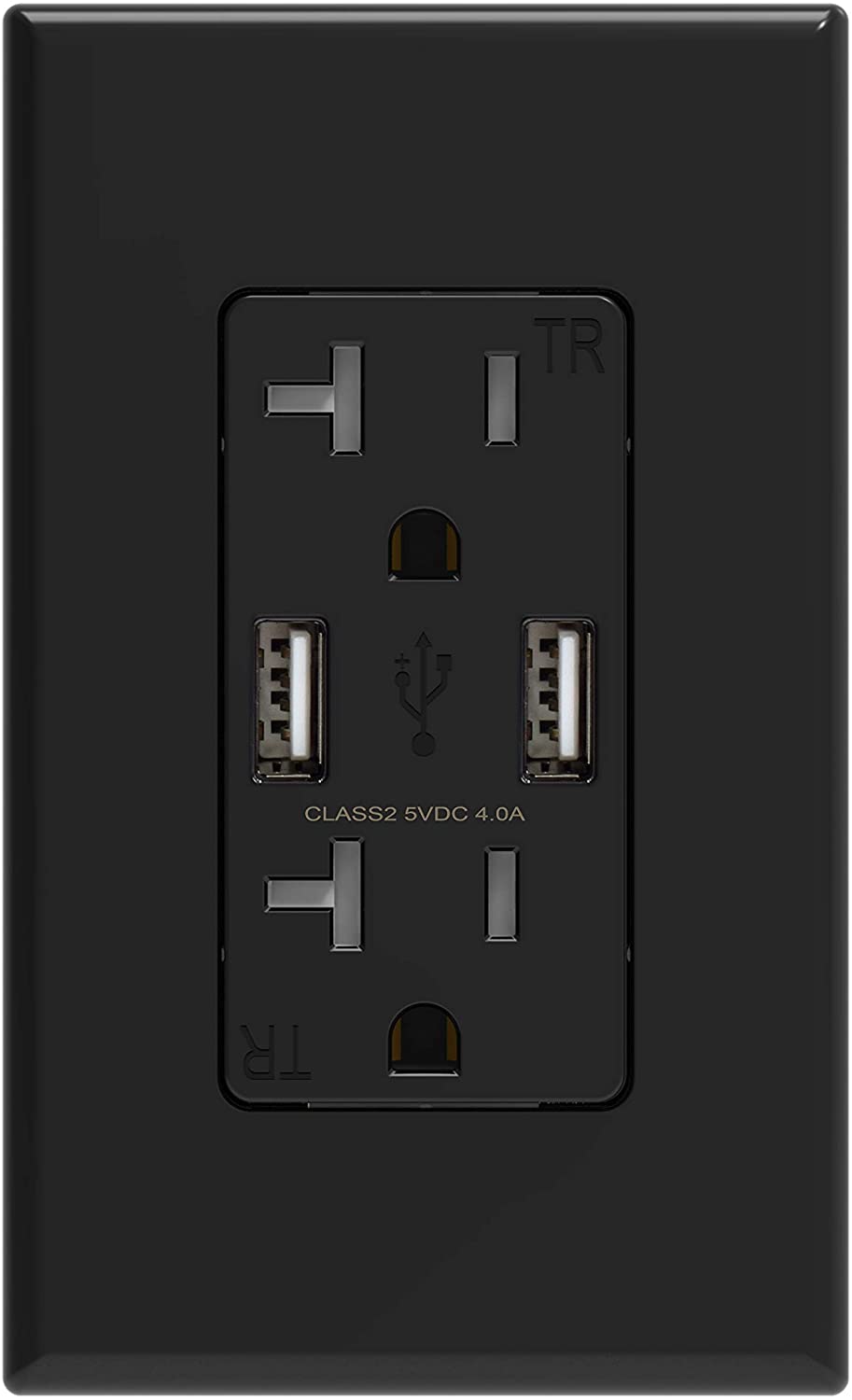 UHD 4k WiFI P2P Functional Outlet USB Charger Camera