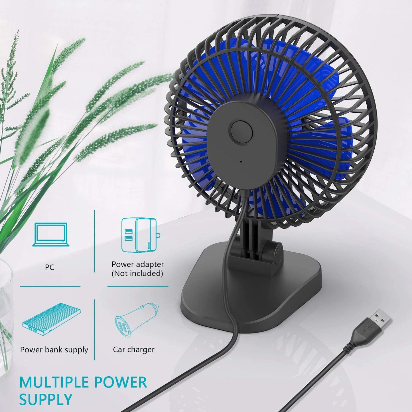 UHD 4k WiFI P2P USB Desktop Fan Camera