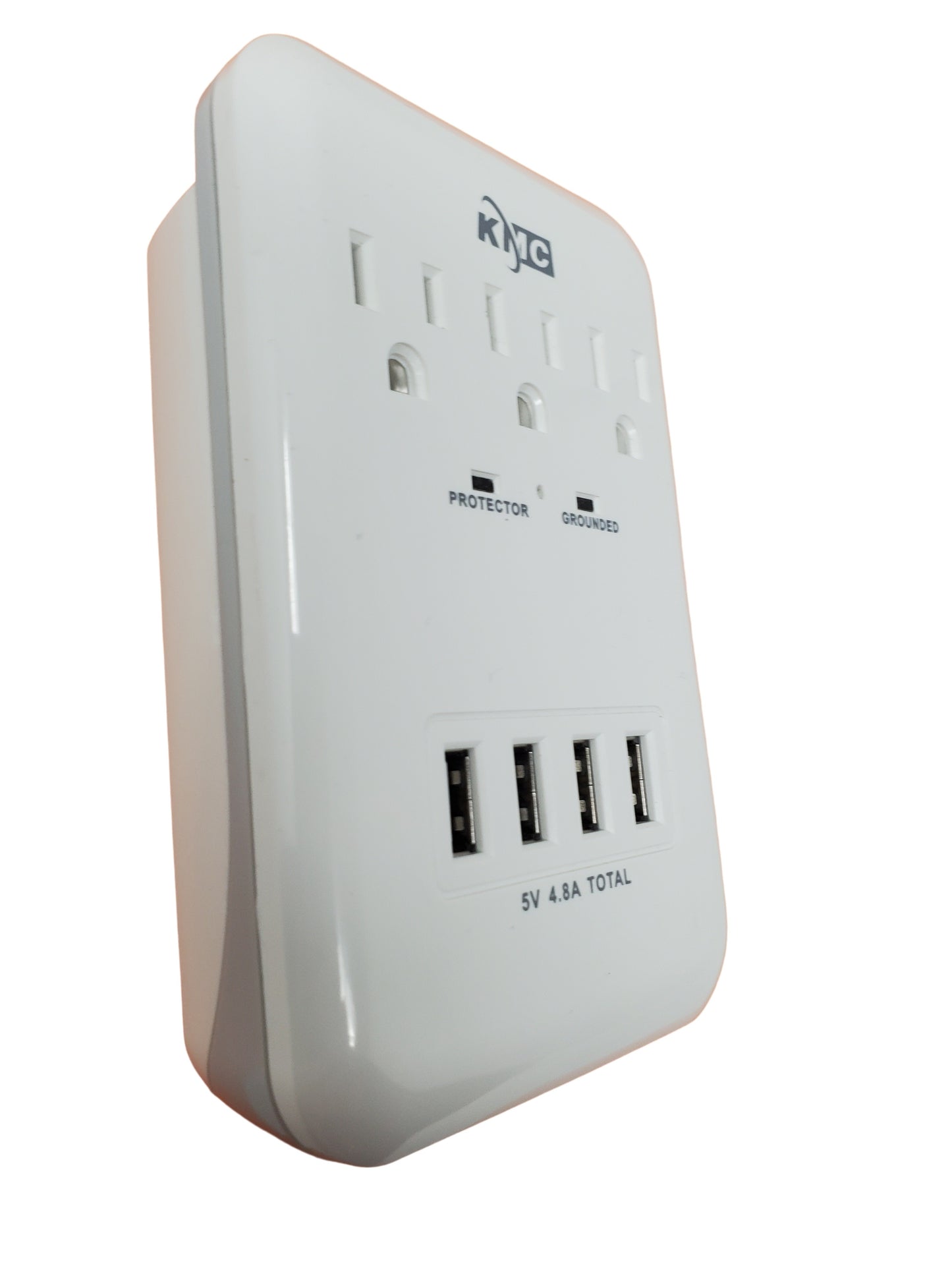 UHD 4k WiFI P2P White Surge Protector Outlet Tap USB Charger Camera