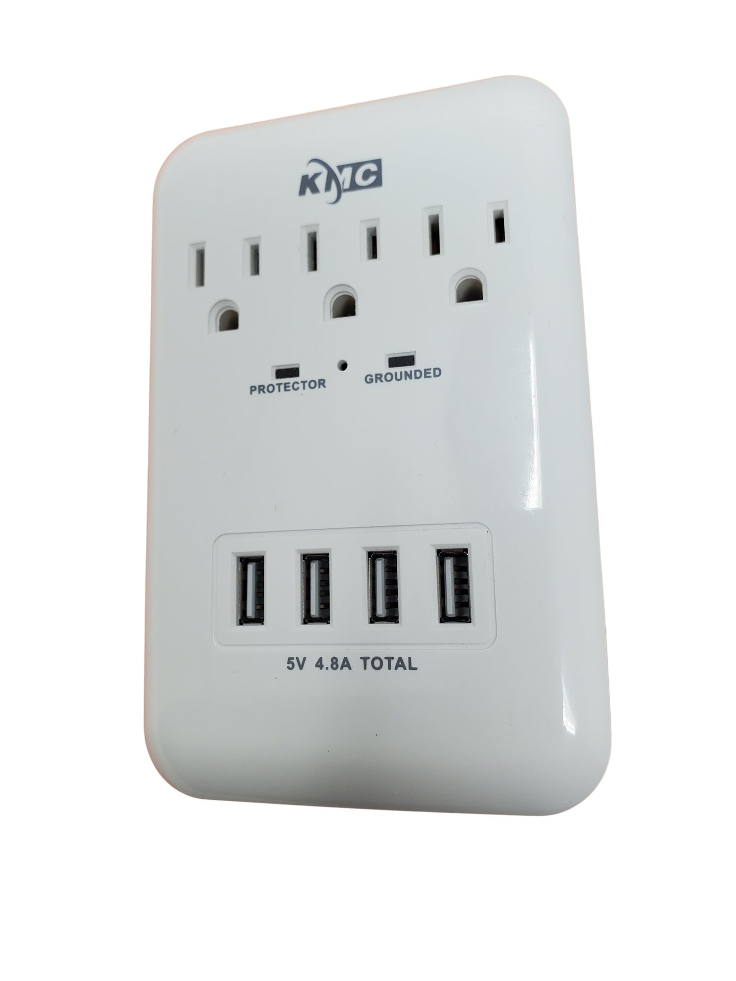 UHD 4k WiFI P2P White Surge Protector Outlet Tap USB Charger Camera