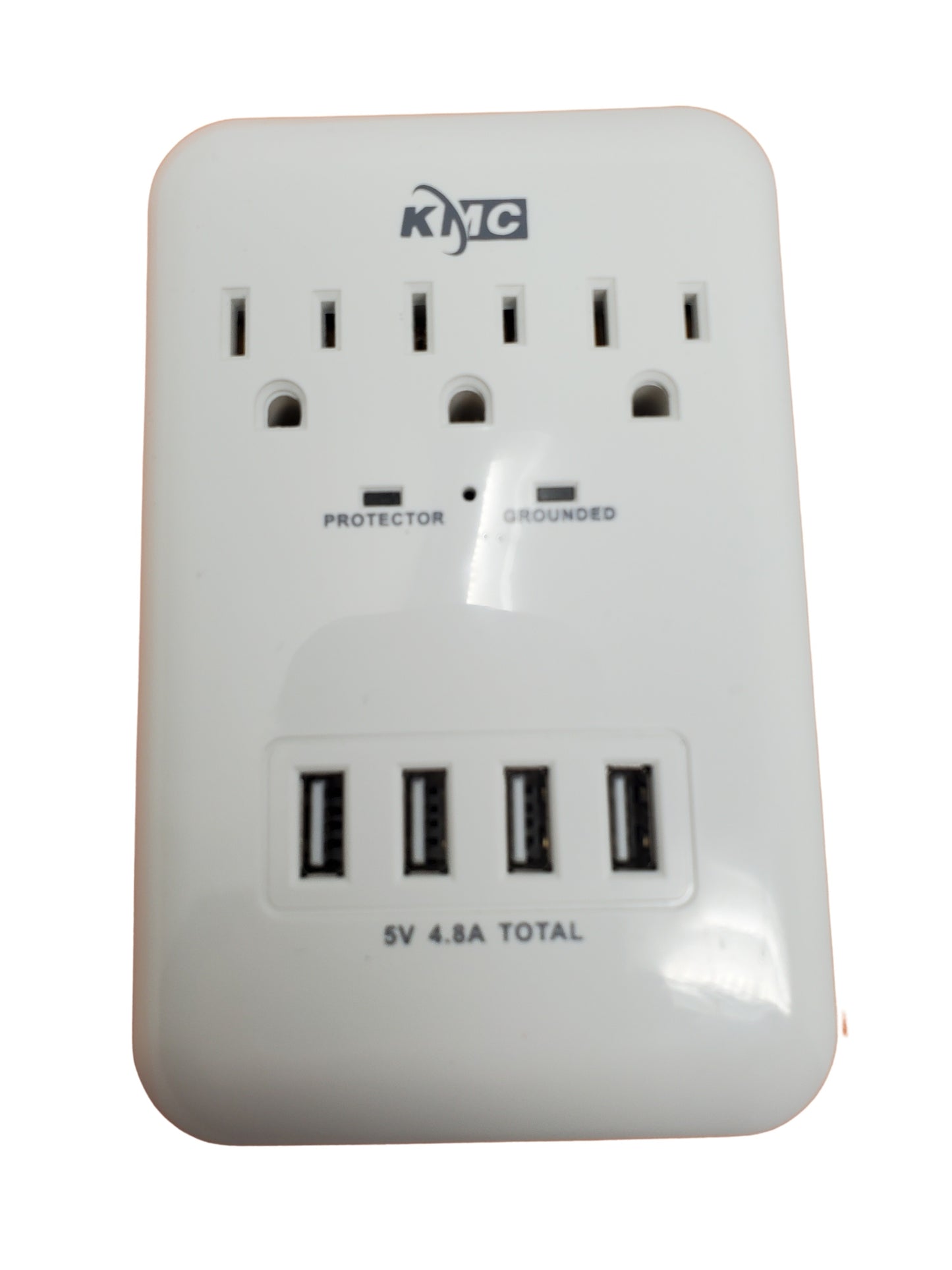 UHD 4k WiFI P2P White Surge Protector Outlet Tap USB Charger Camera
