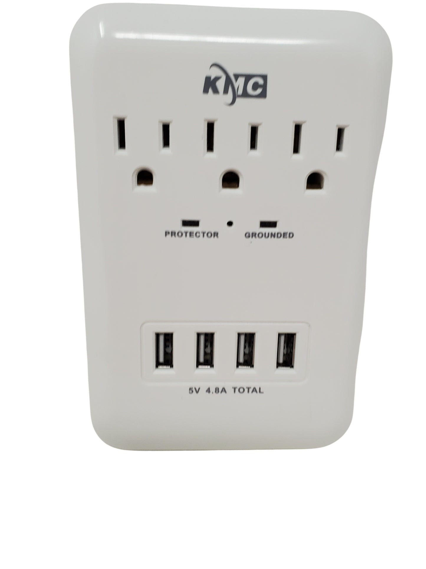 UHD 4k WiFI P2P White Surge Protector Outlet Tap USB Charger Camera