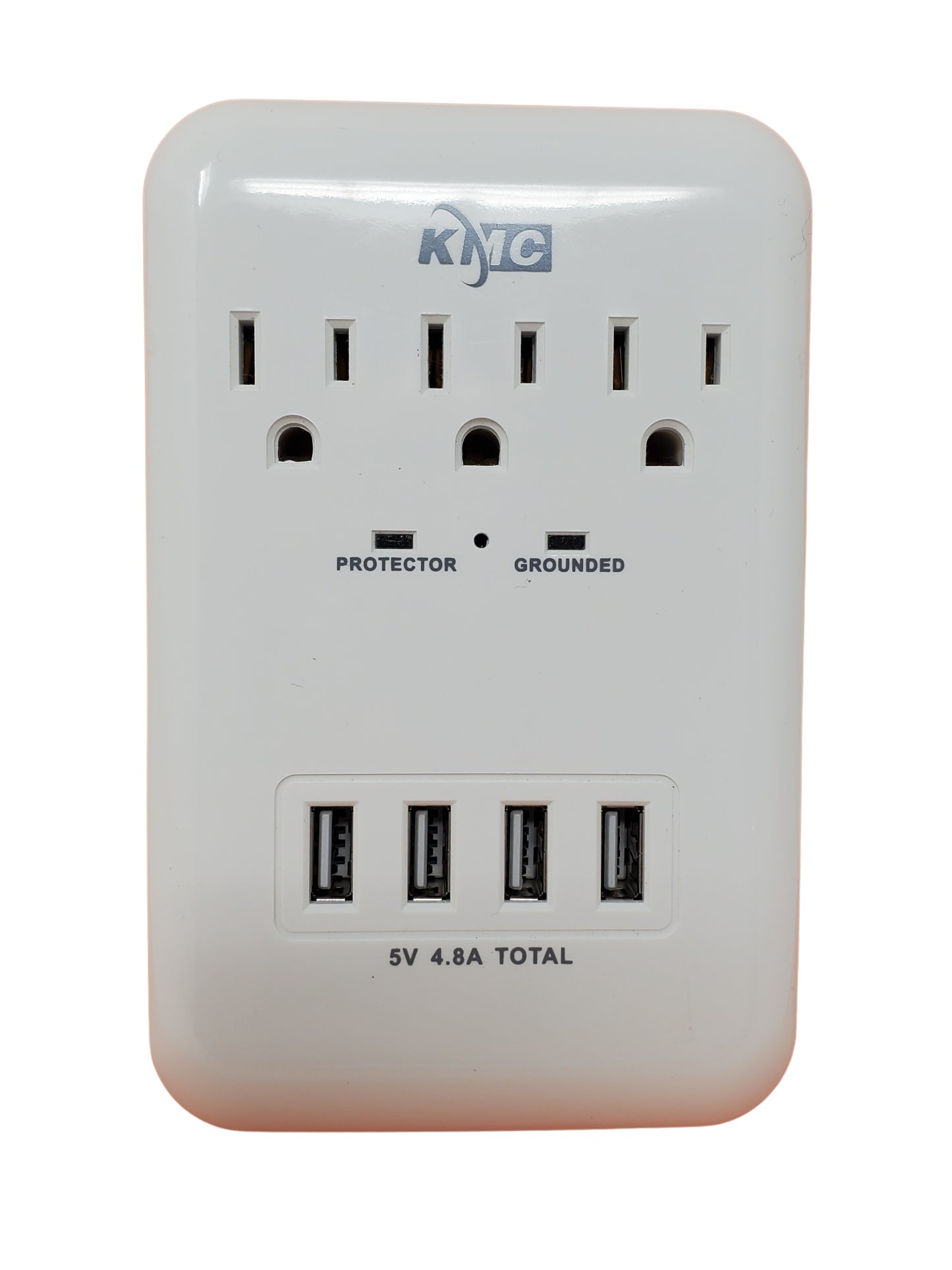 UHD 4k WiFI P2P White Surge Protector Outlet Tap USB Charger Camera